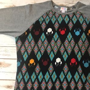 LuLaRoe Disney Randy Baseball Tee